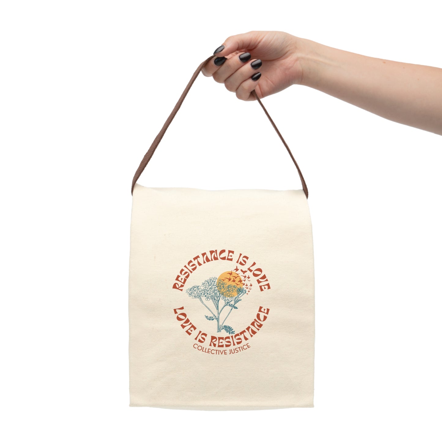 Resistance Is Love Lunch Bag