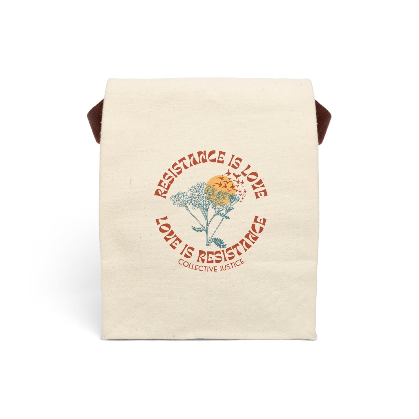 Resistance Is Love Lunch Bag
