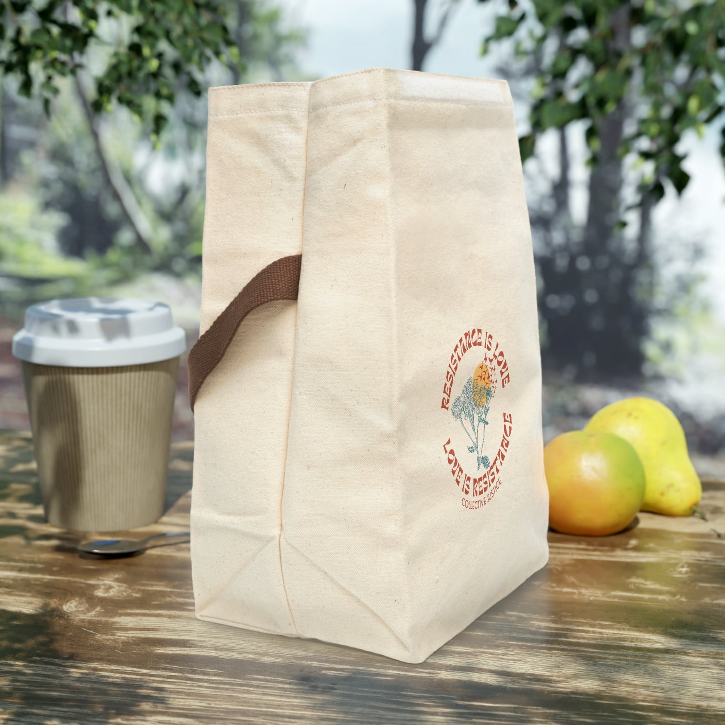 Resistance Is Love Lunch Bag